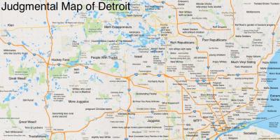 Осуди мапи Детроита